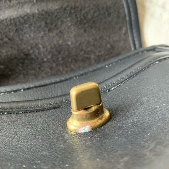 Coach Vintage USA Mini Convertible Belt Bag, Black Leather - Picture 10 of 13